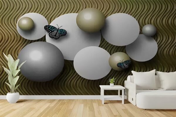 DIY Home Makeovers: installing 3D wallpaper for walls for a quick transformation